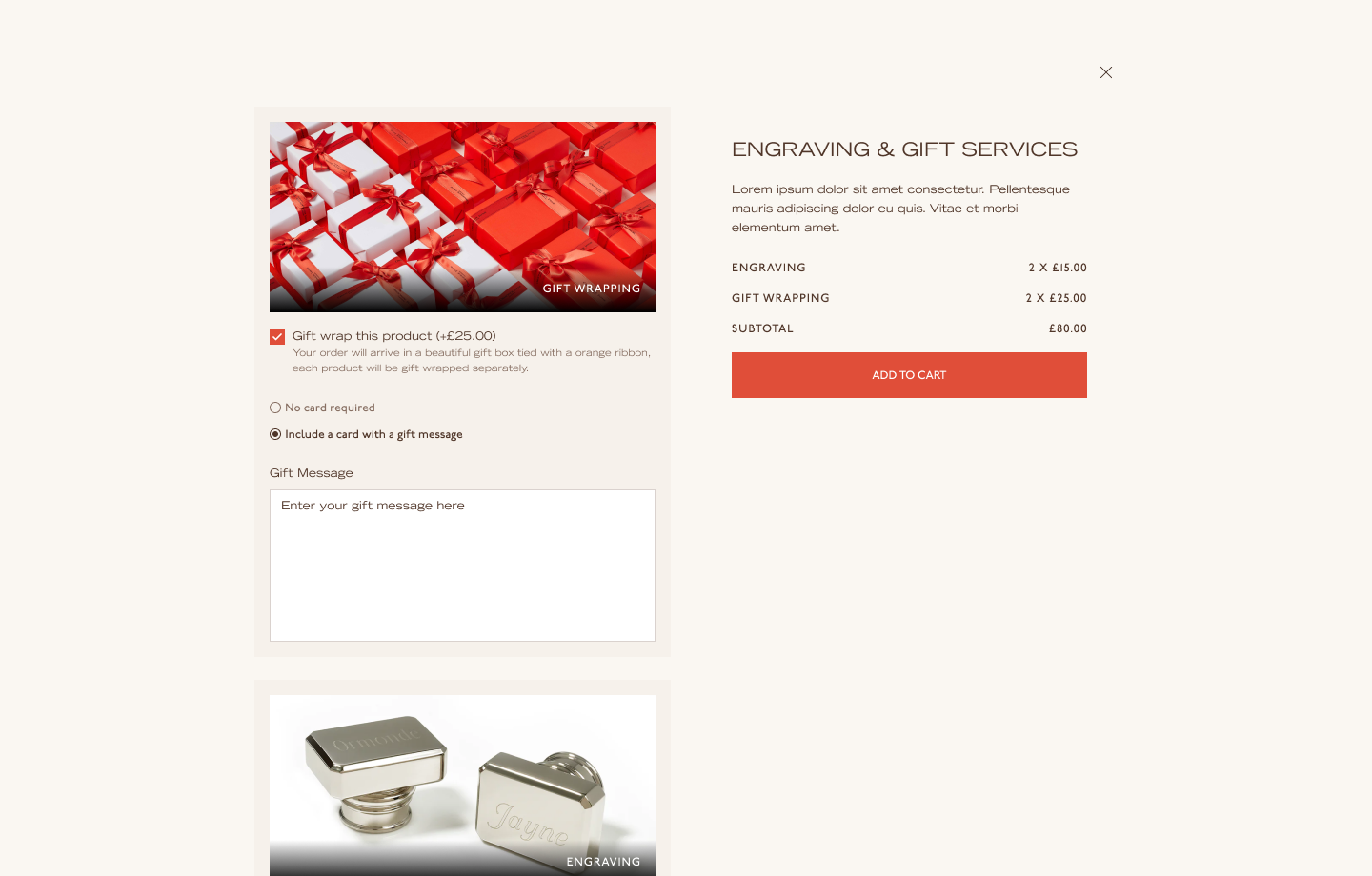 Ormonde Jayne Website Figma Artboard